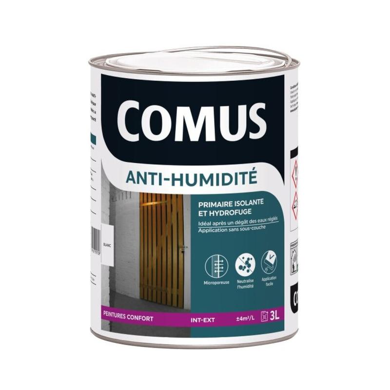 ANTI-HUMIDITE - Primaire et finition hydrofuge pour fonds humides