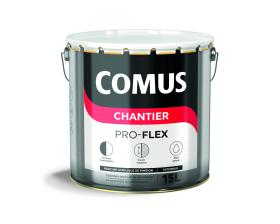 COMUS CHANTIER PRO-FLEX - Peinture acrylique blanche, 2.5 LT